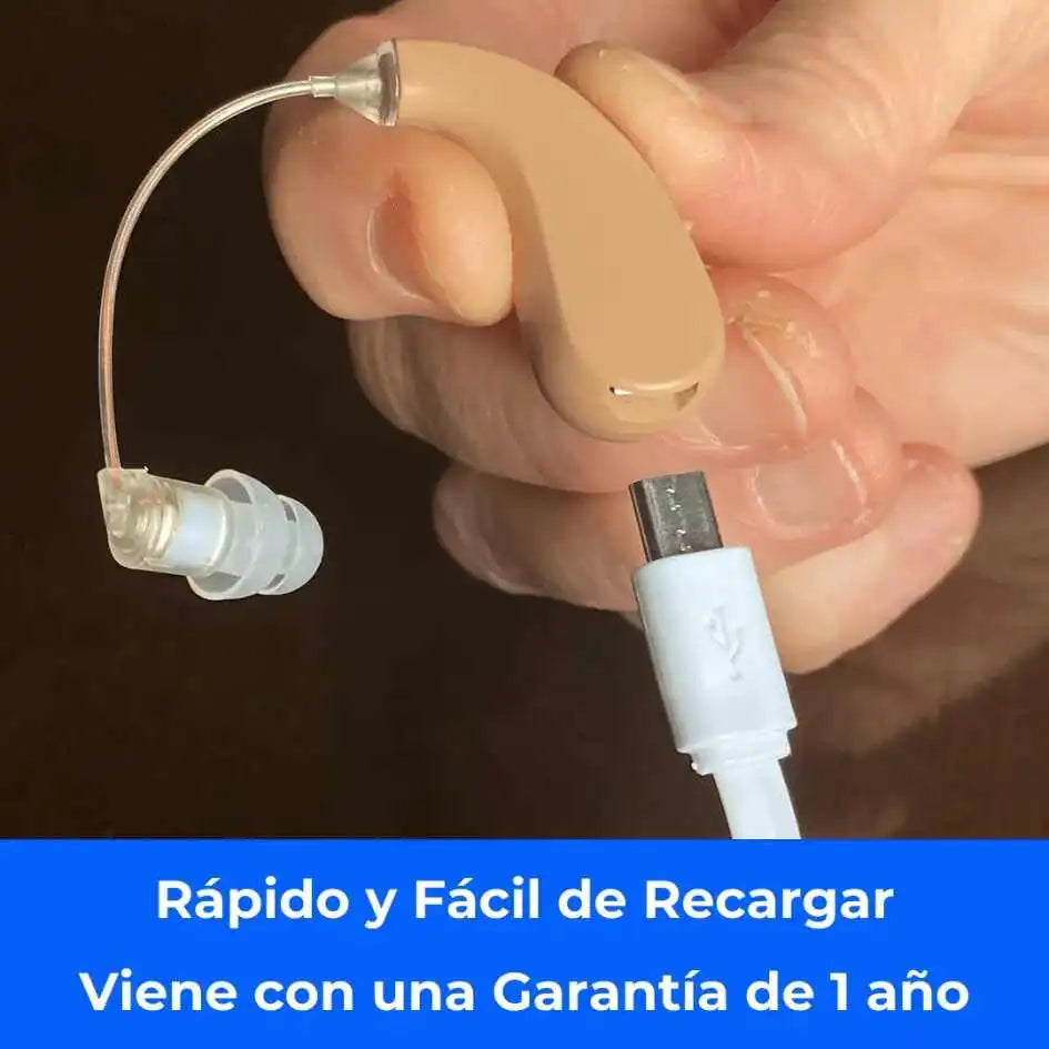 ClarityPro - Audífonos recargables (Oferta especial - ¡COMPRA 1 Y RECIBE OTRO GRATIS!) ✅
