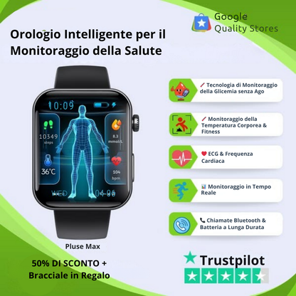 Medidor de glucosa multifunción + Reloj monitor - COMPRA 1 Y RECIBE OTRO GRATIS