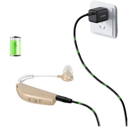 Audífono digital Siemens con Bluetooth y amplificador de audición, recargable ✅